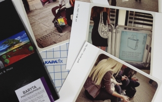 Photopapier und Leichtschaumplatten
