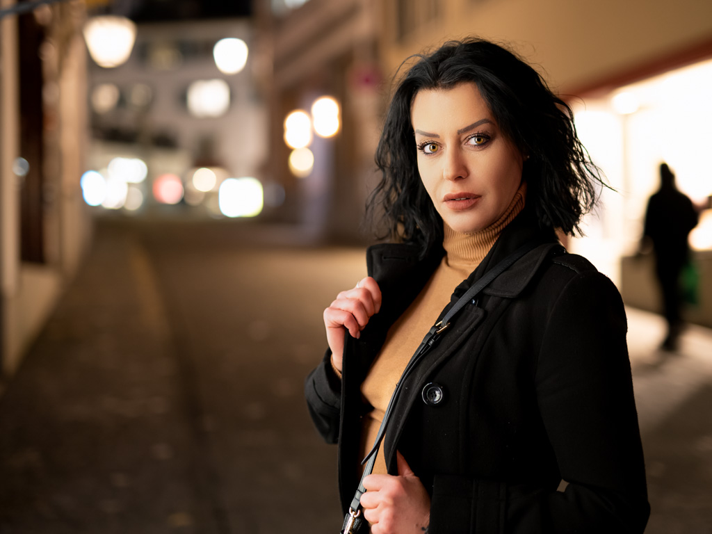 Portrait in der Stadt
