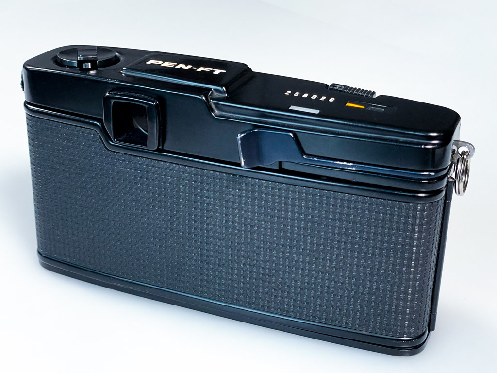 Olympus Pen FT Kamera Rueckseite