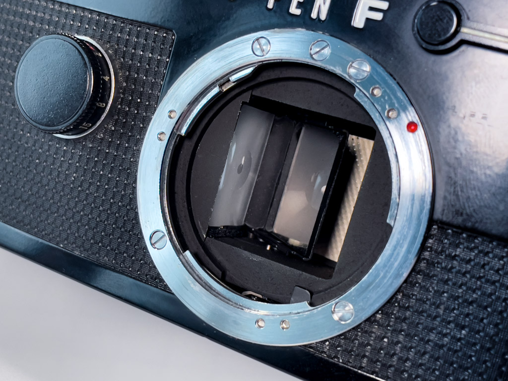 Olympus PEN FT Spiegel und Mattscheibe