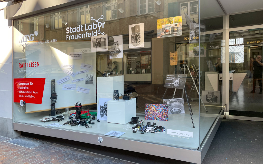 Das Schaufenster des Stadtlabor Frauenfeld