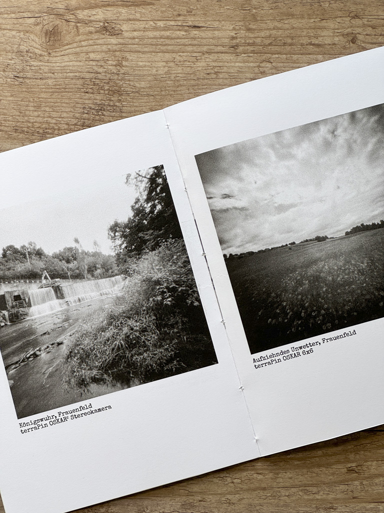 Photo Zine von pics & cams. Eine Doppelseite aus der Ausgabe 3